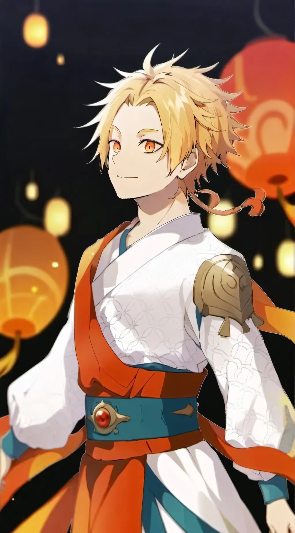 ai character: denki kaminari background