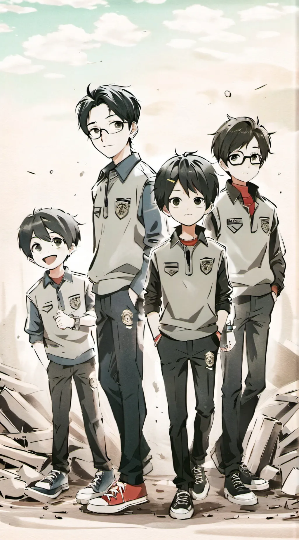 ai character: Pawpatrol kids background