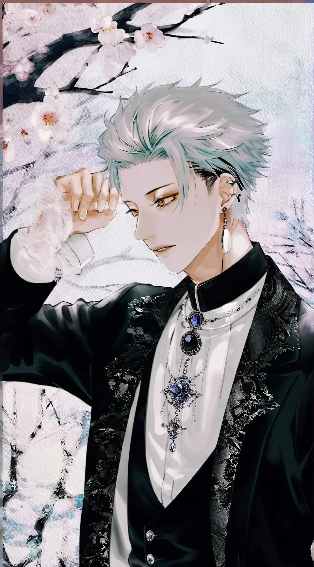 ai character: Gojo Ignore jjk background