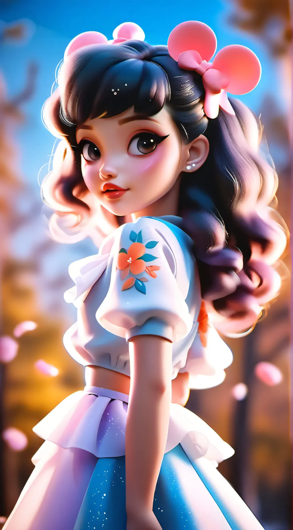 ai character: Melanie Martinez♡ background