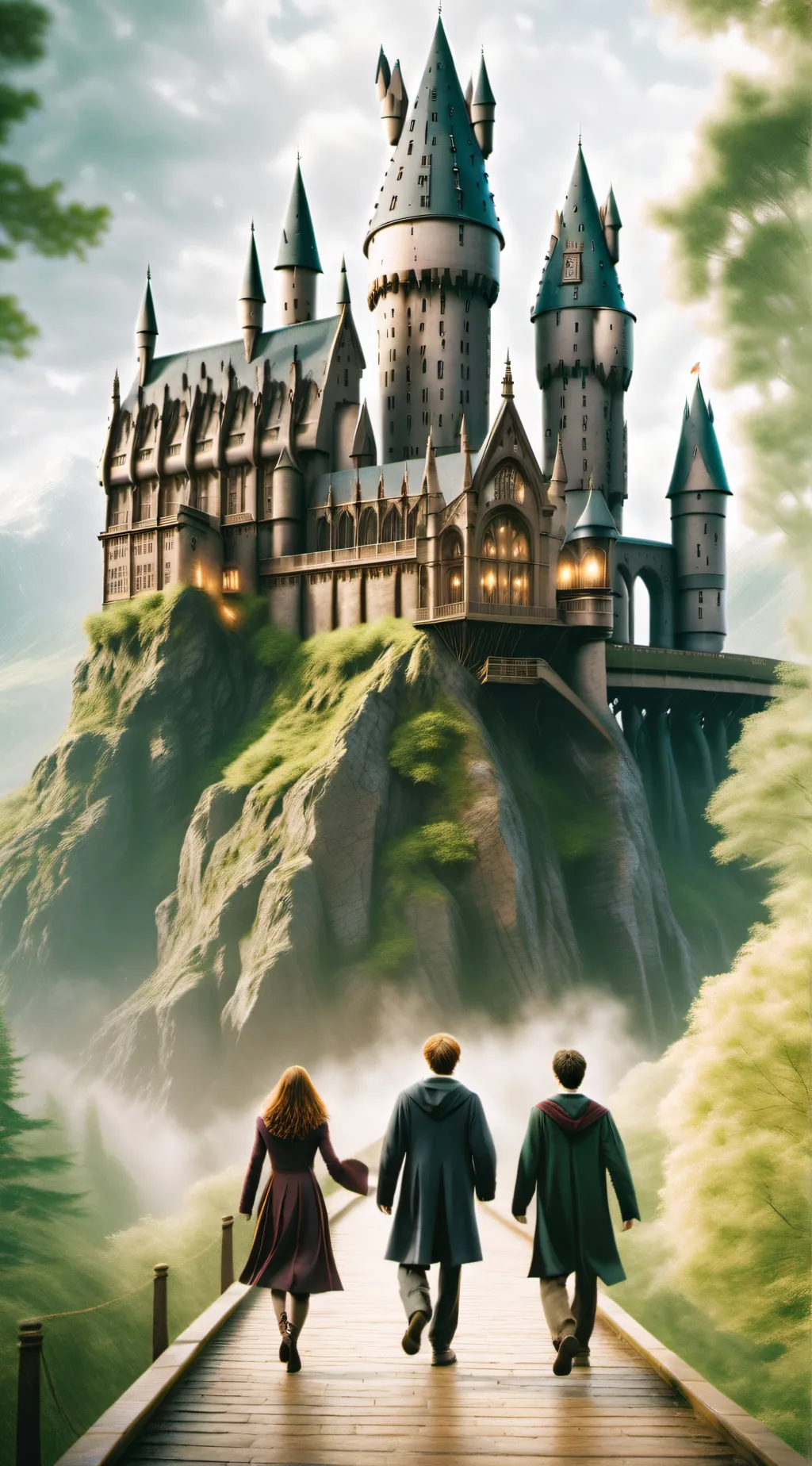 ai character: Hogwarts YET AGAIN background