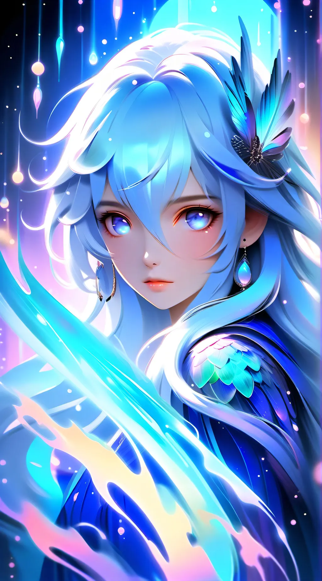 ai character: Amanda  background