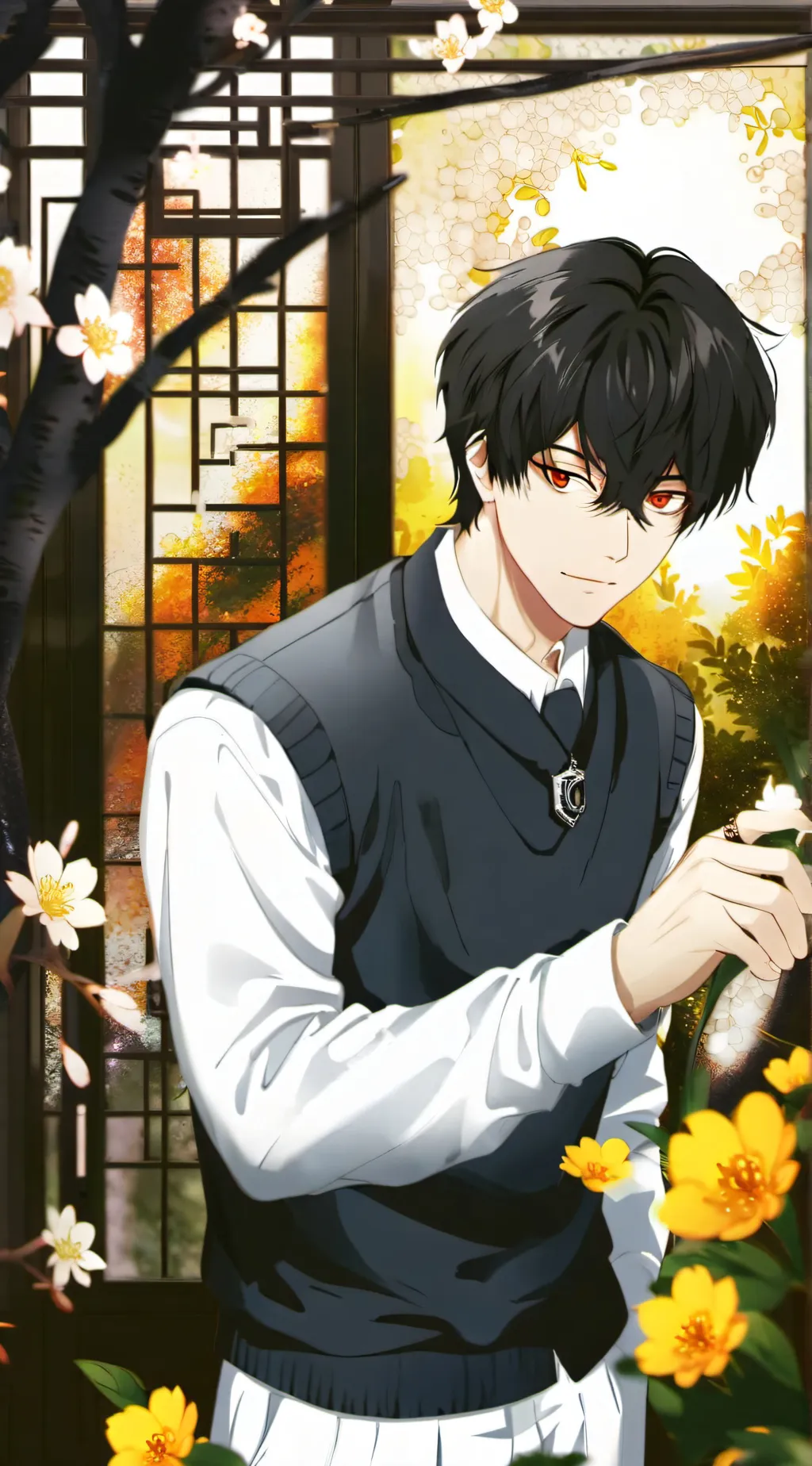 ai character: dayan  background