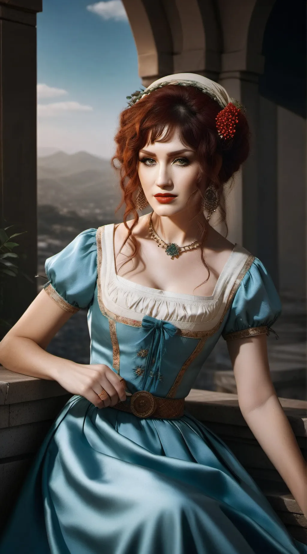 ai character: Chappell Roan  background
