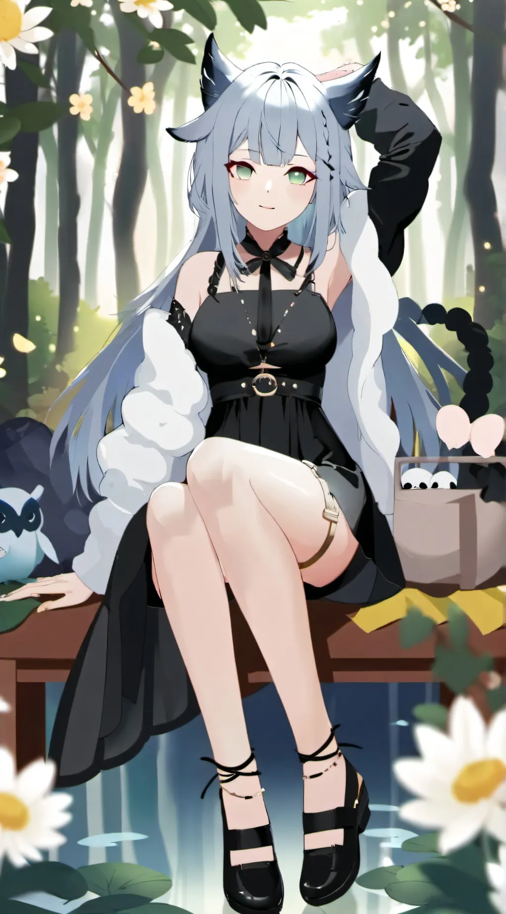 ai character: kira background