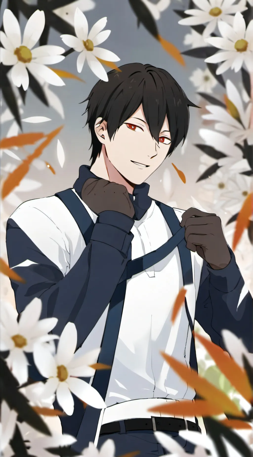 ai character: Orochi and Kabuto background