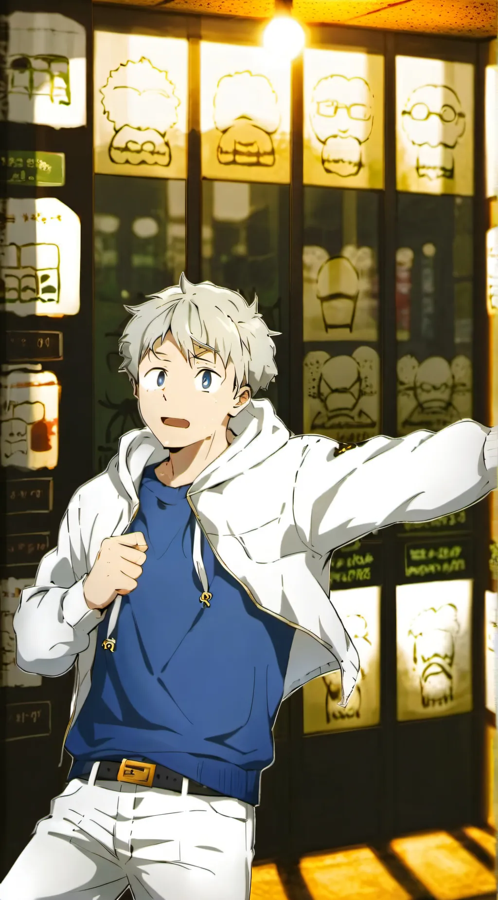 ai character: ur getting bullied background