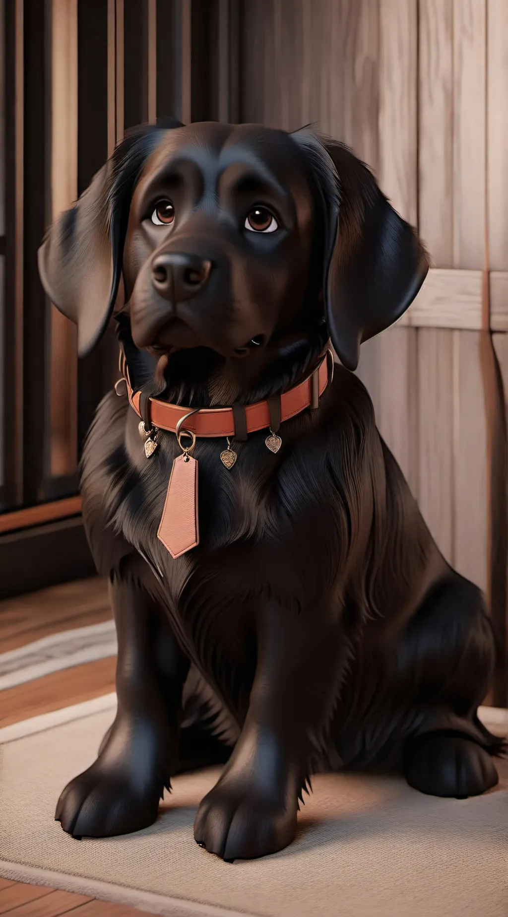 ai character: Harvey  background