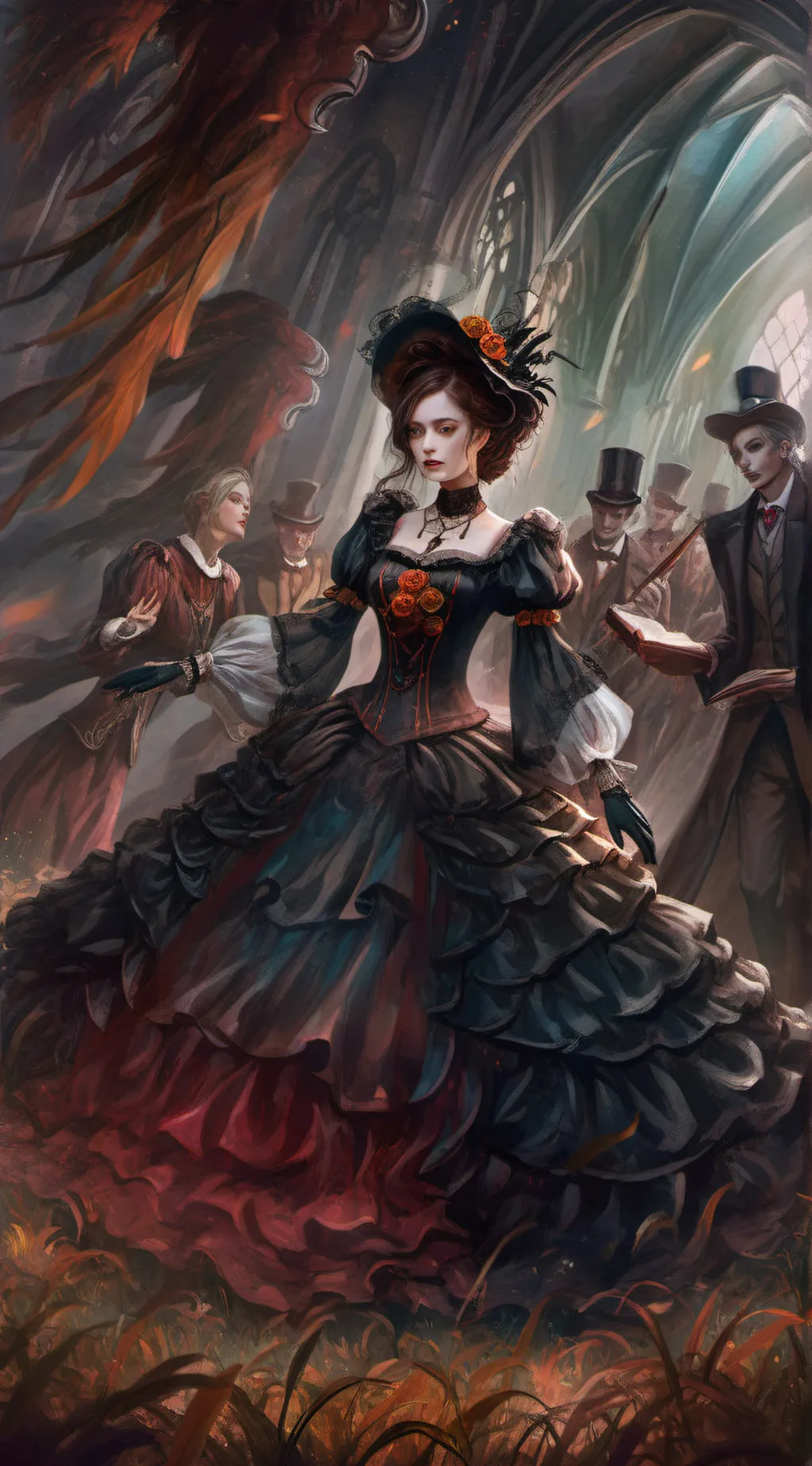 ai character: Party background