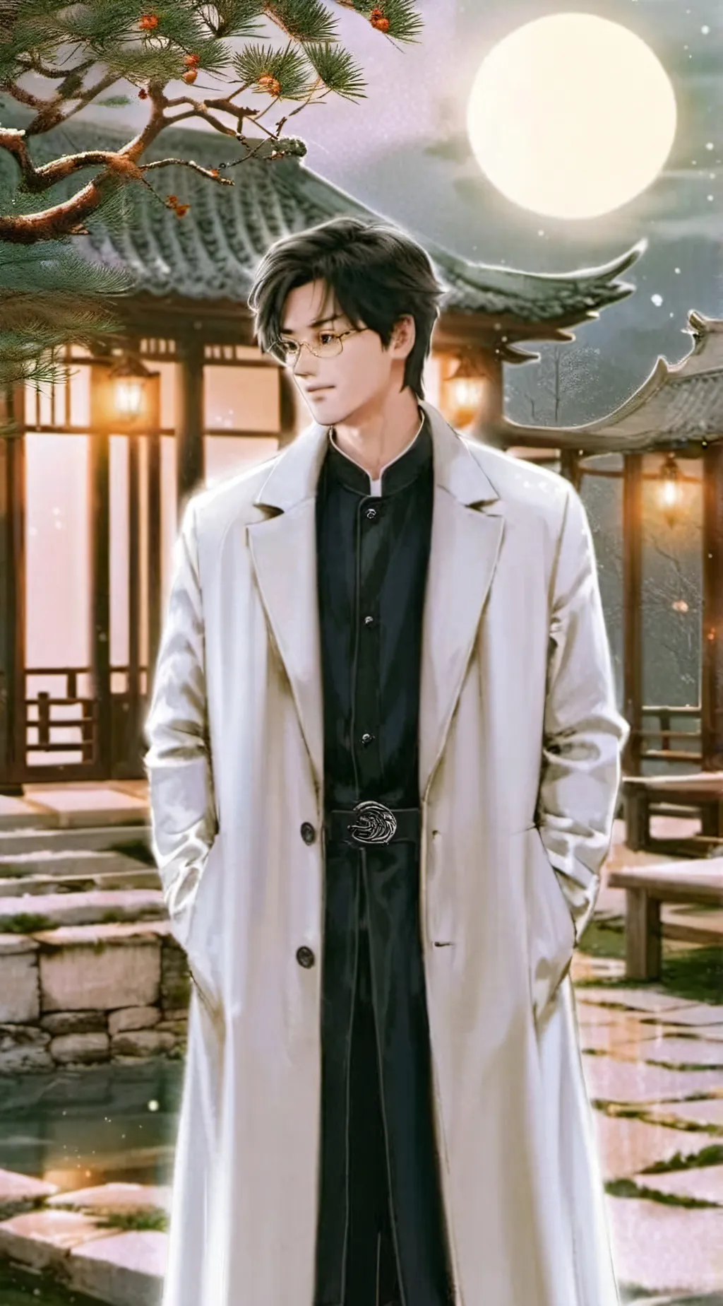ai character: taehyung background