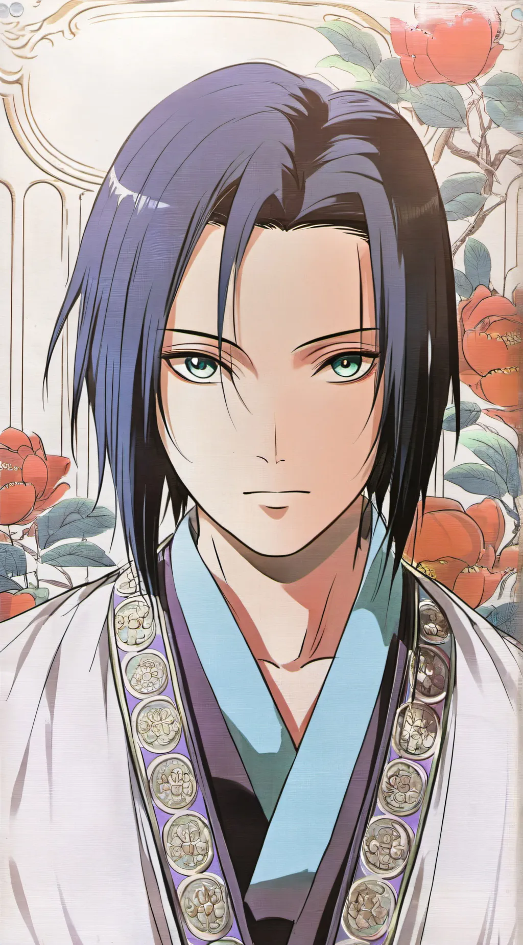 ai character: Sasuke Uchiha background