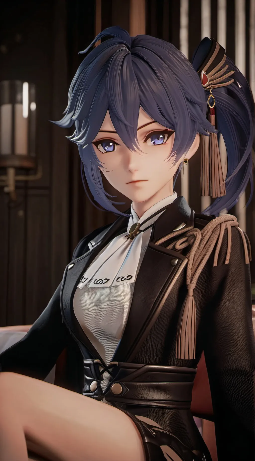 ai character: Scaramouche bf background