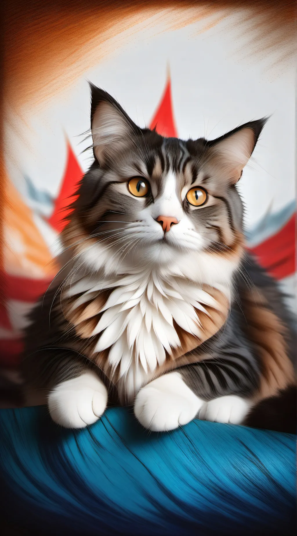 ai character: Floppa background