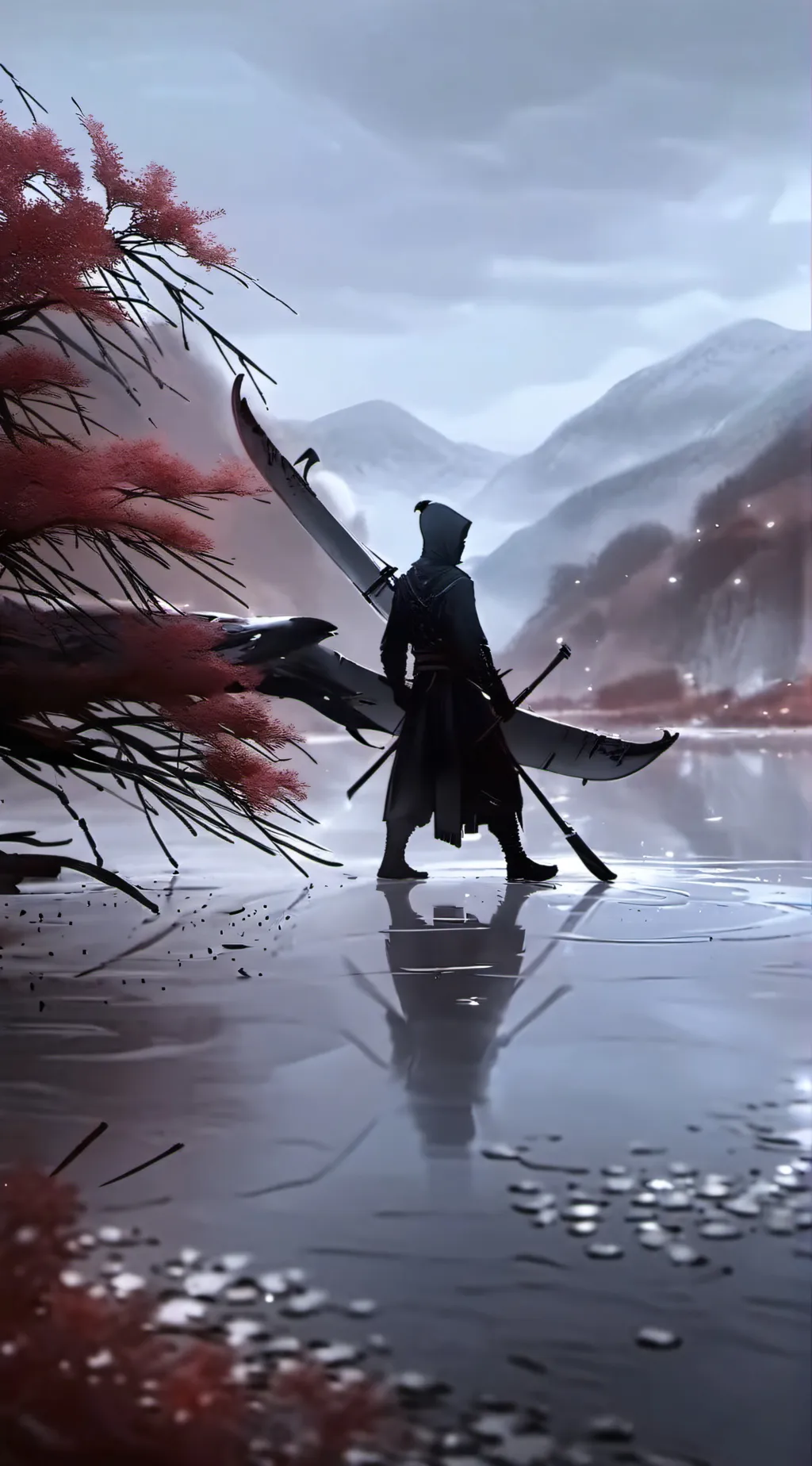 ai character: demon slayer background