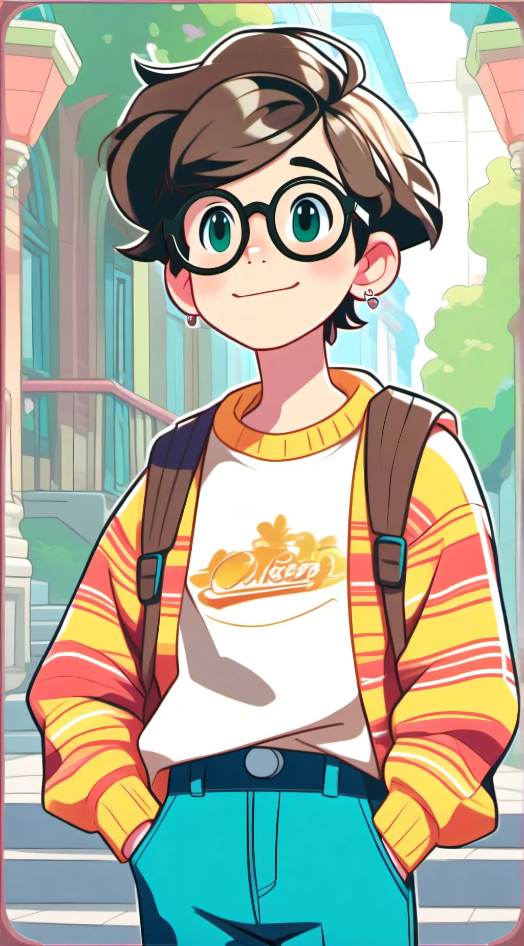 ai character: alex  background