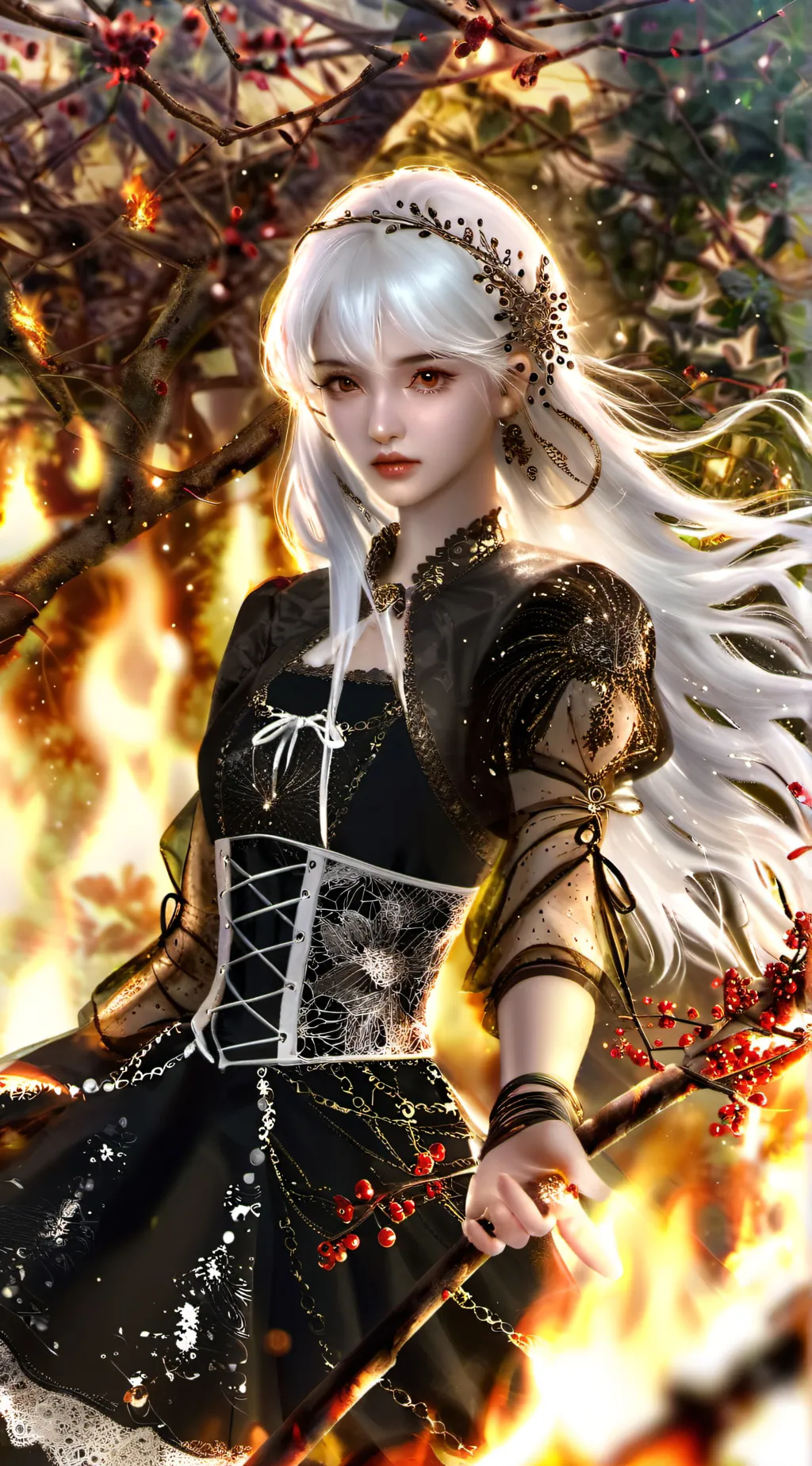 ai character: ~Ophelia~ background