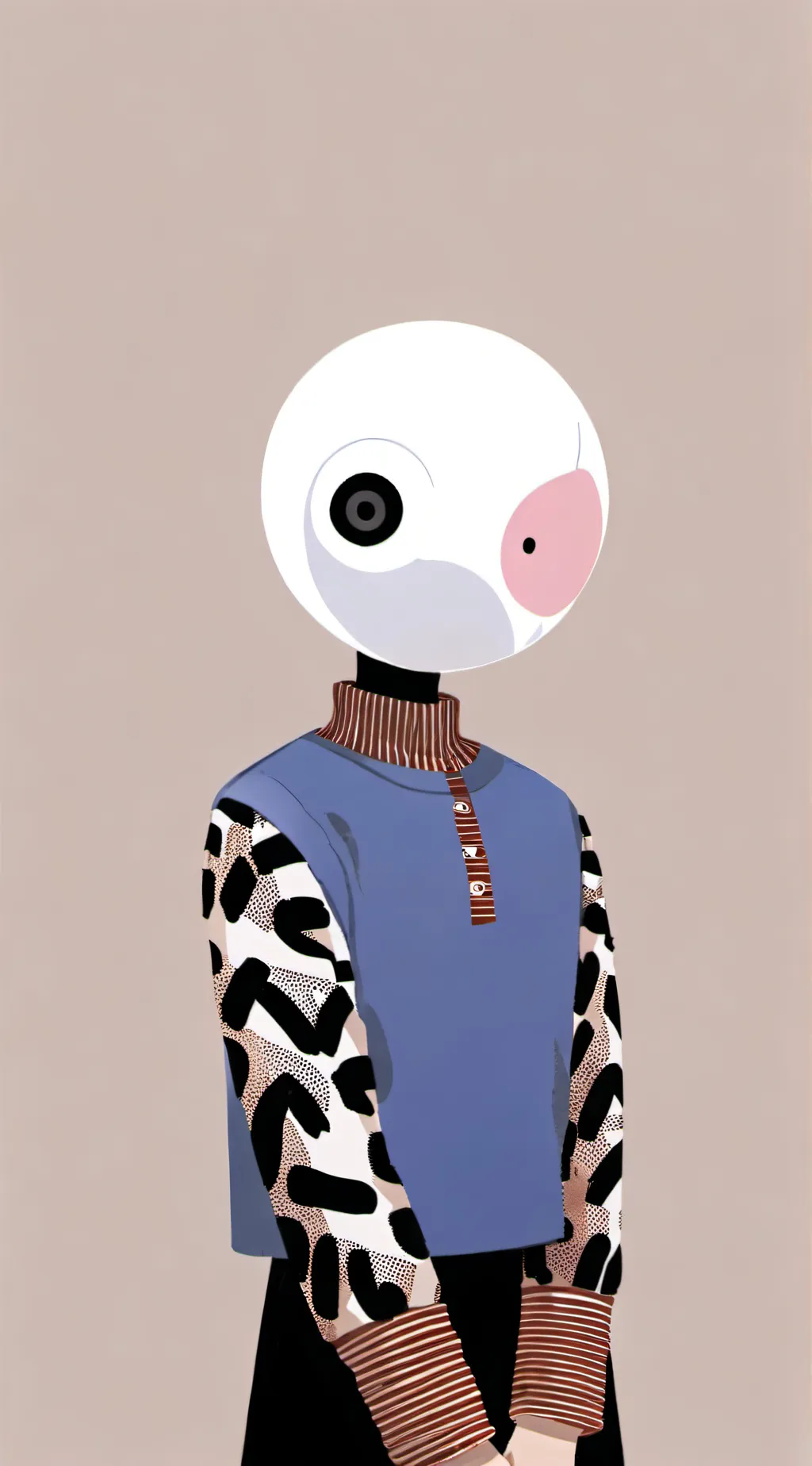 ai character: Weirdcore(my OCS!) background