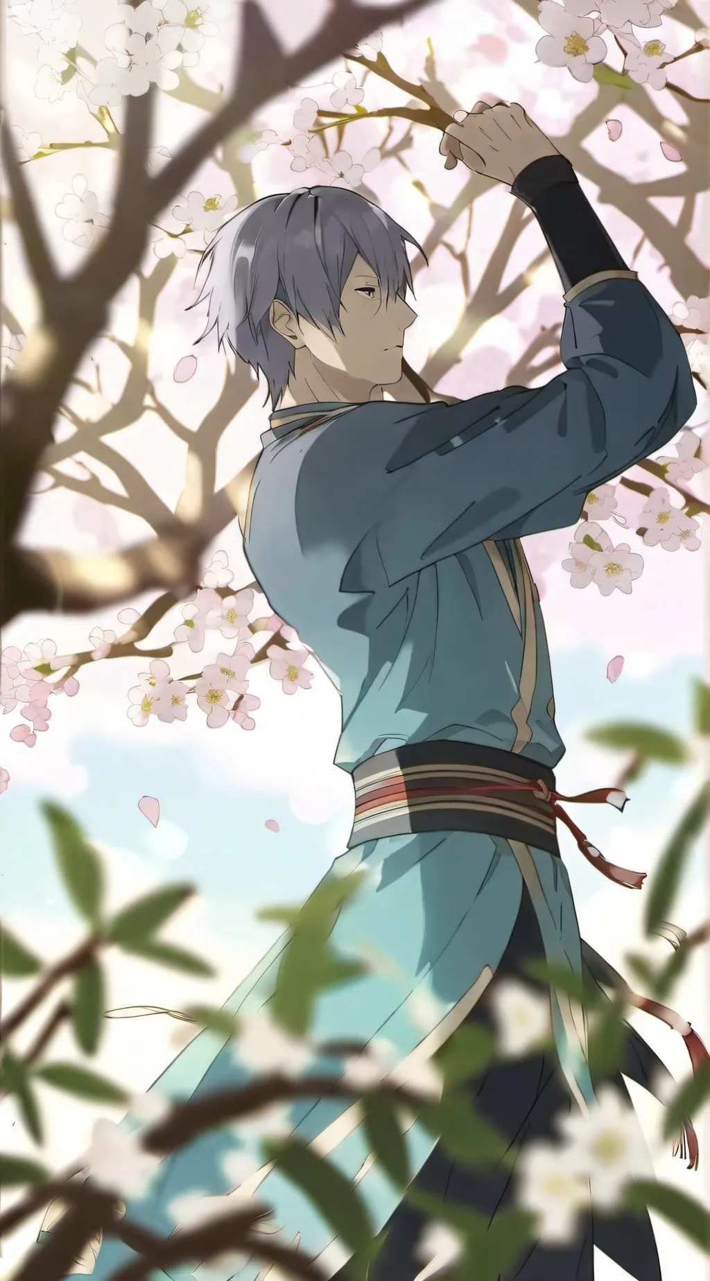 ai character: Orochi and Kabuto  background