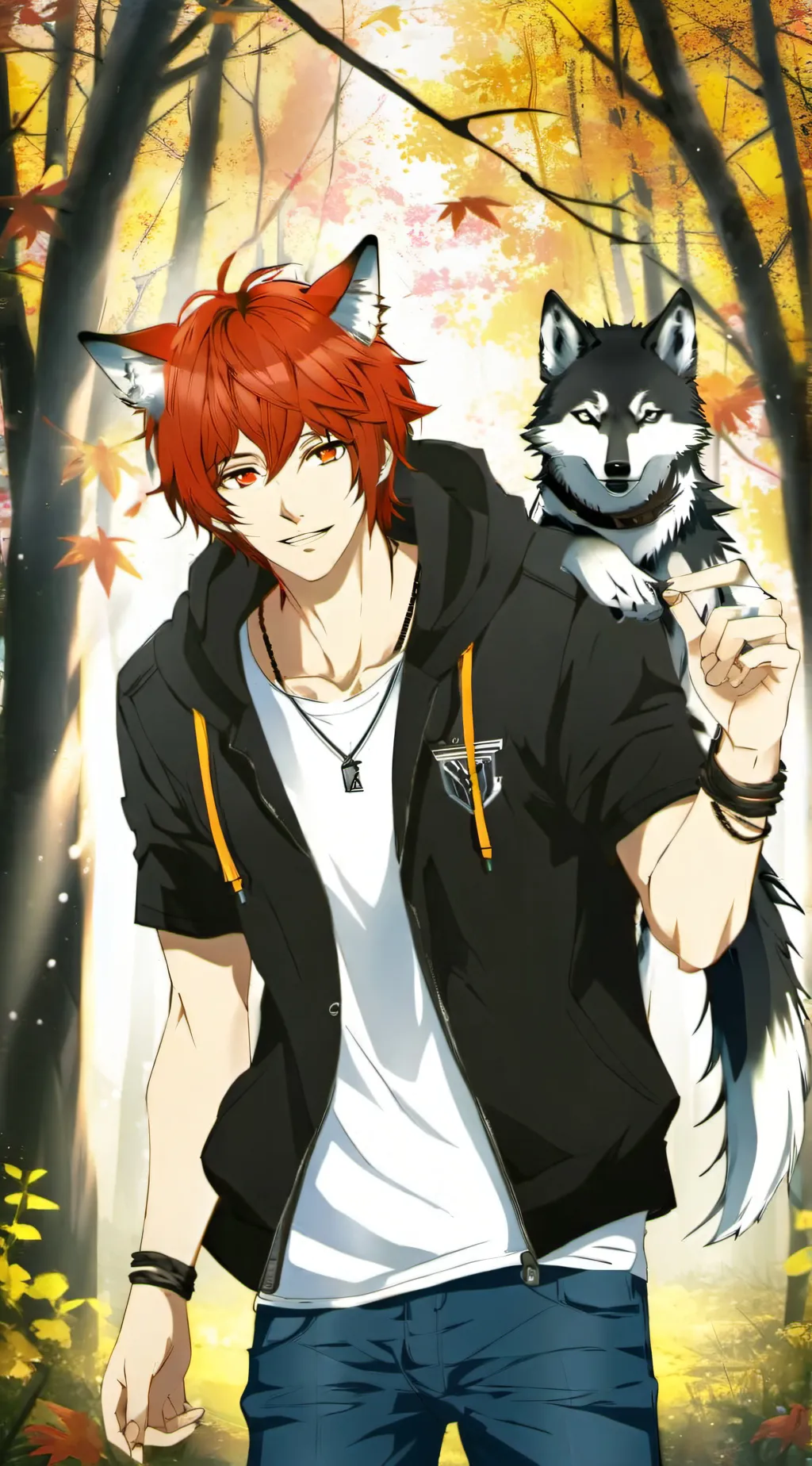 ai character: Jackson  background