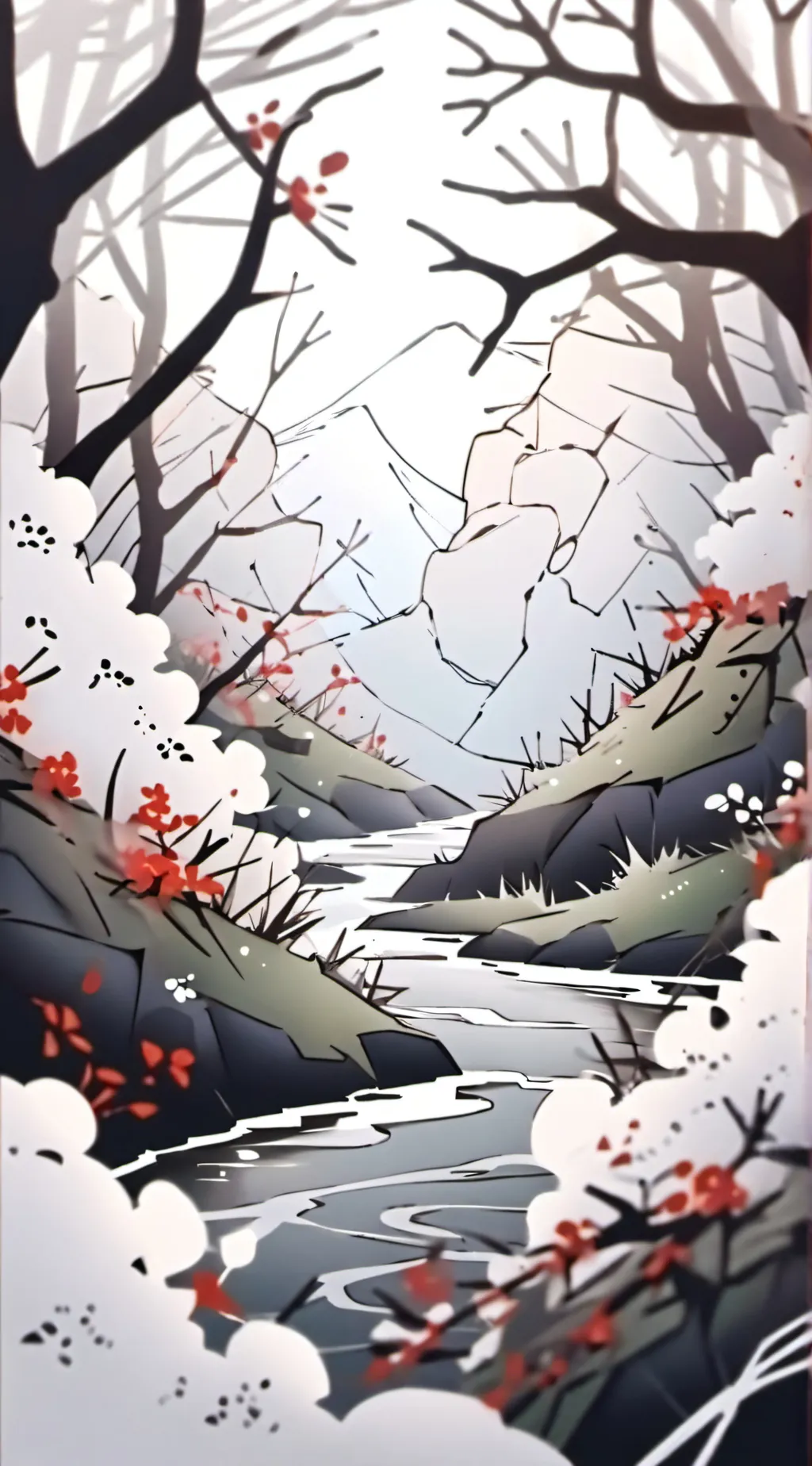 ai character: quiet place background