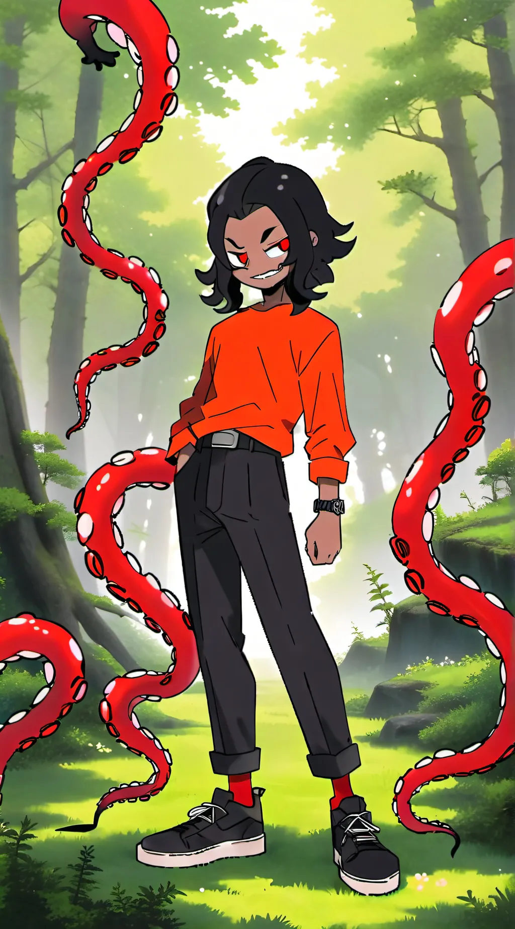ai character: kai background