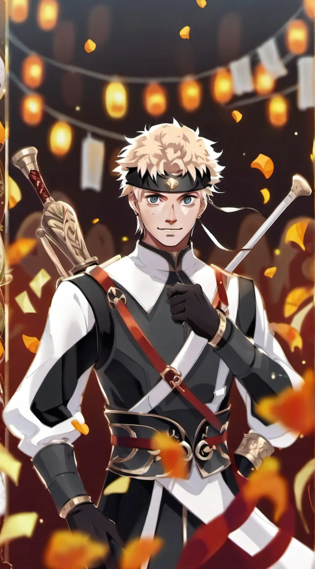 ai character: Naruto uzamaki background