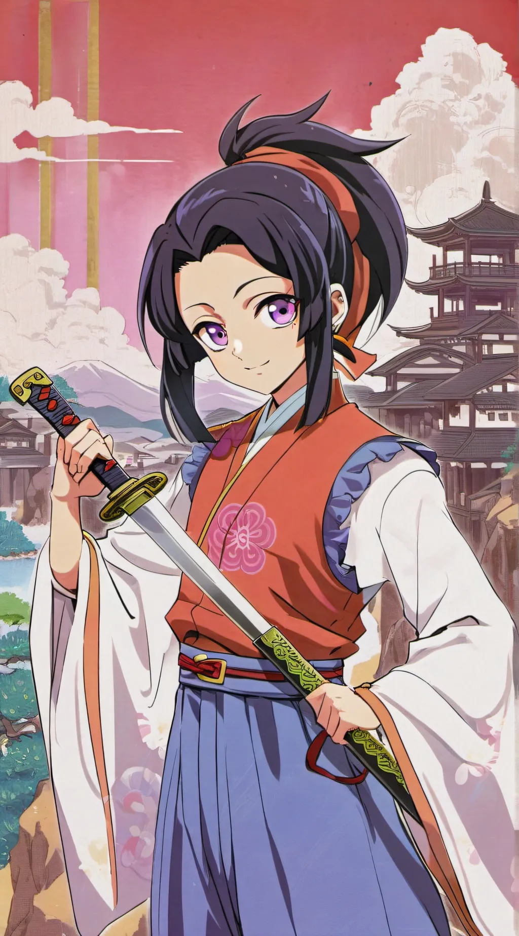 ai character: Naruto Anime AU  background