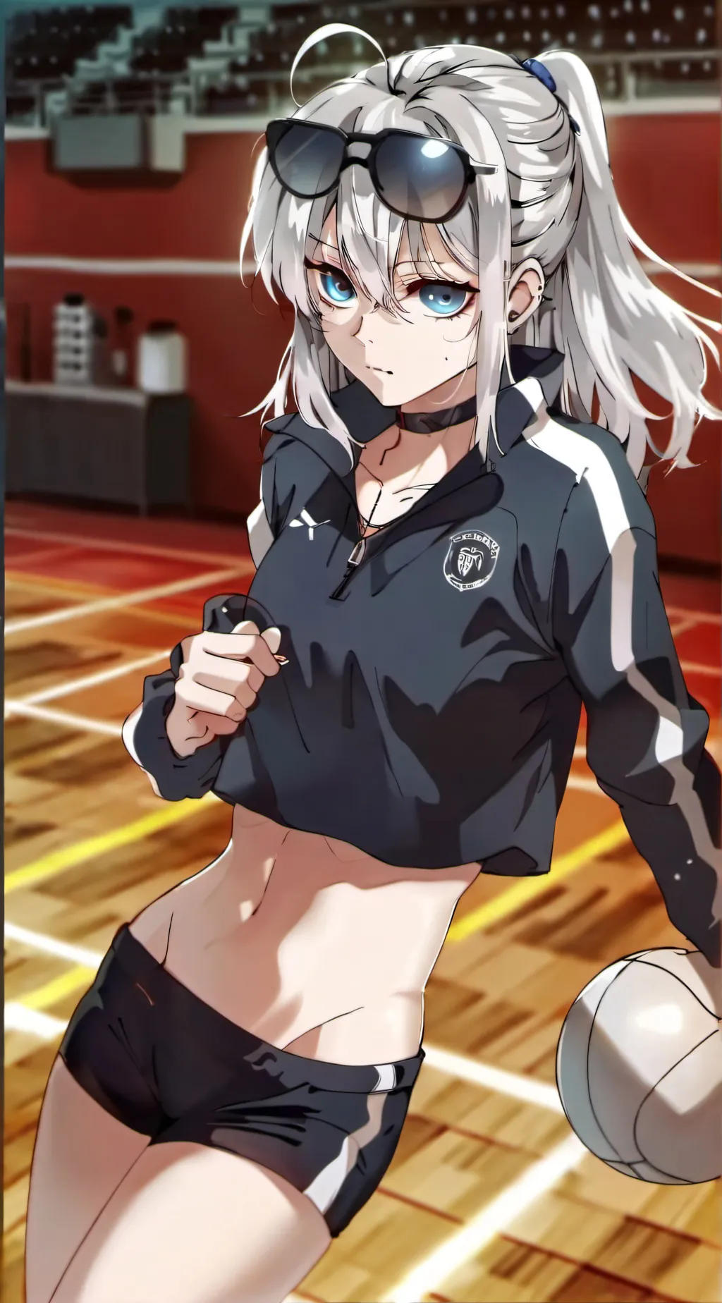 ai character: Saki background