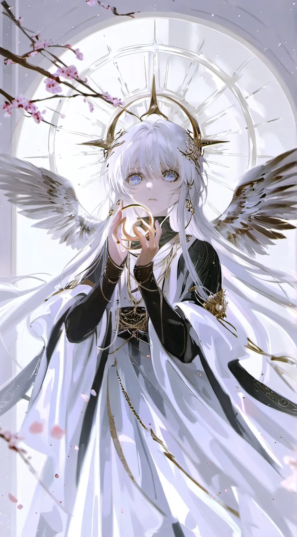 ai character: Ruka, Time Goddess background