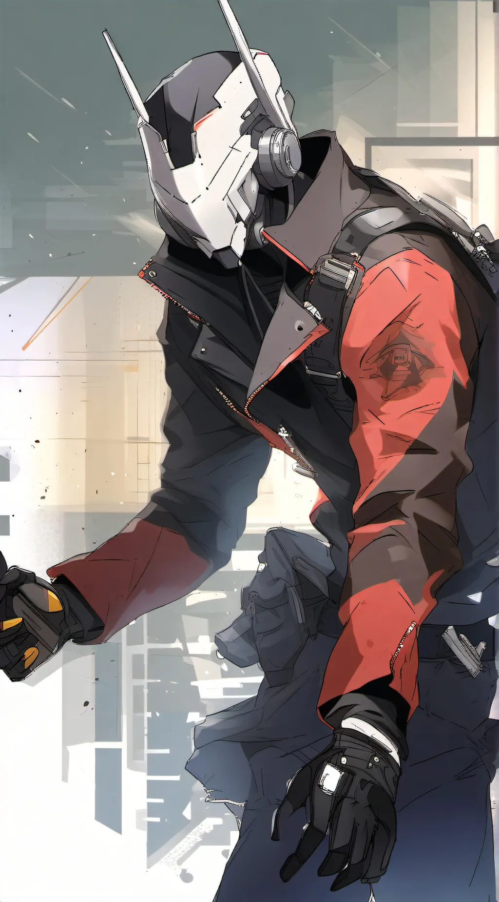 ai character: Ekko background