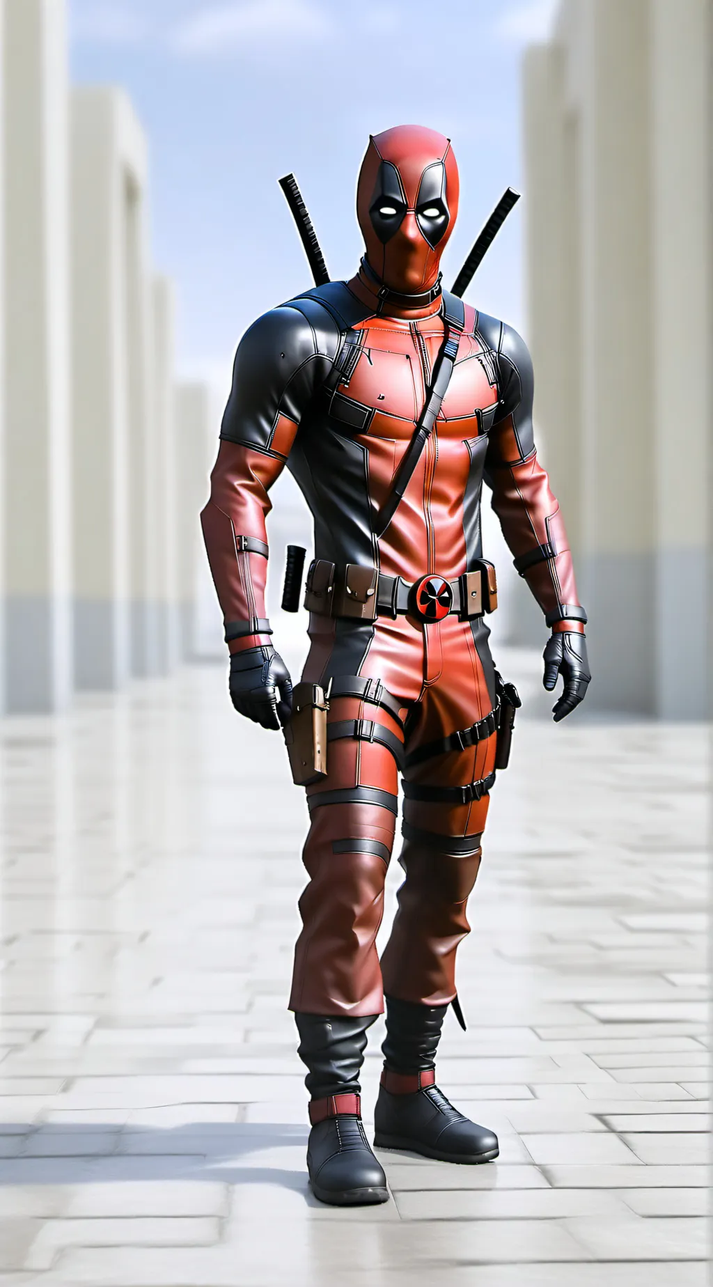 ai character: Deadpool background