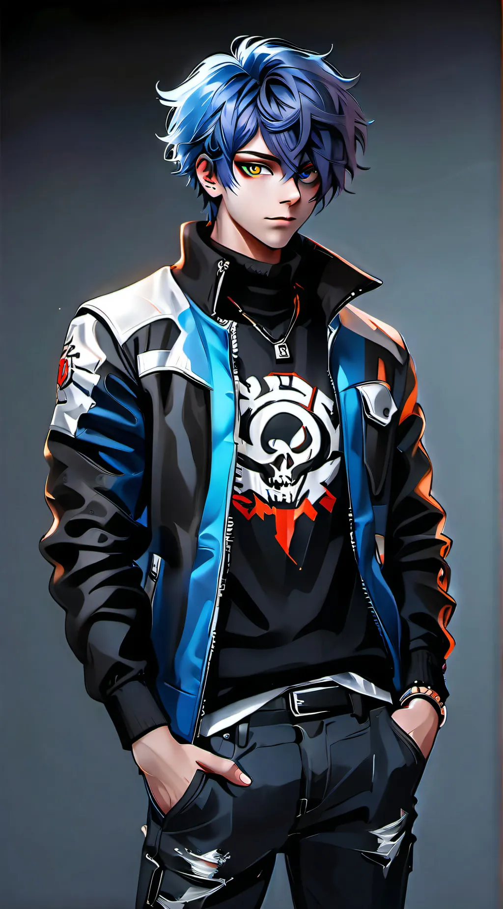 ai character: Luca background