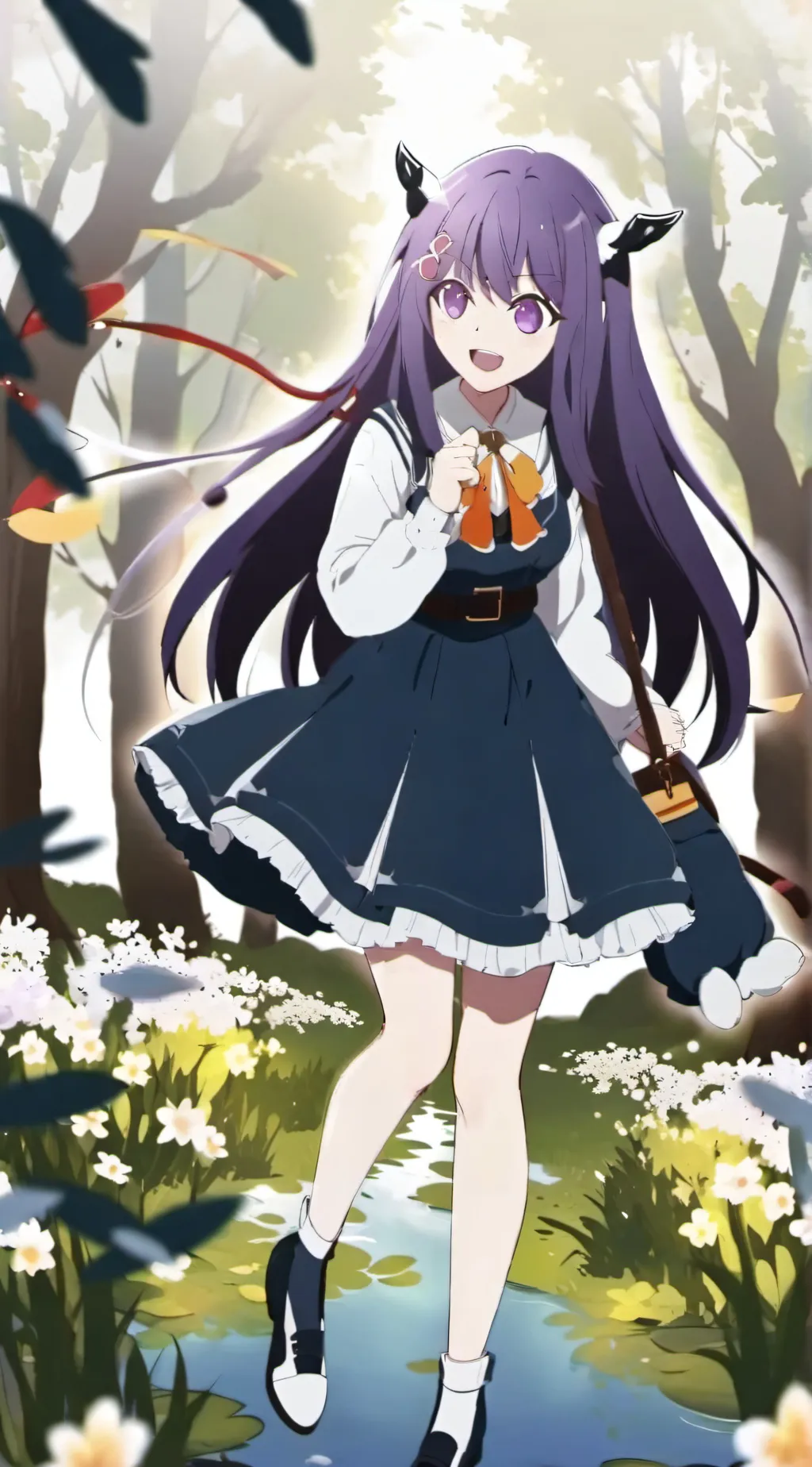 ai character: oshi no ko background