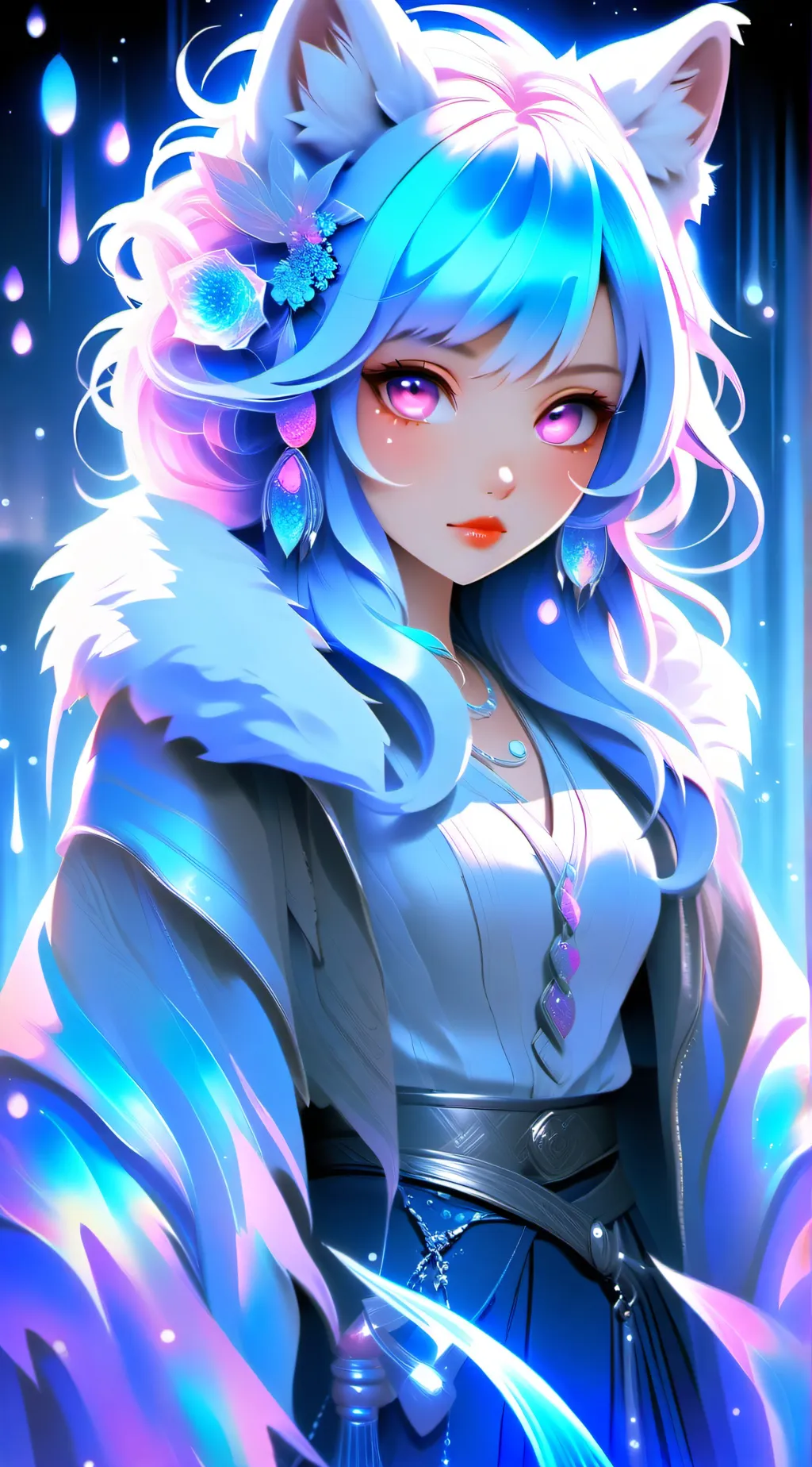 ai character: Blood Moon background