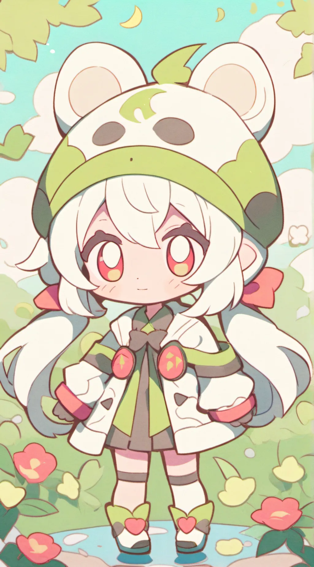 ai character: Wolf family  background
