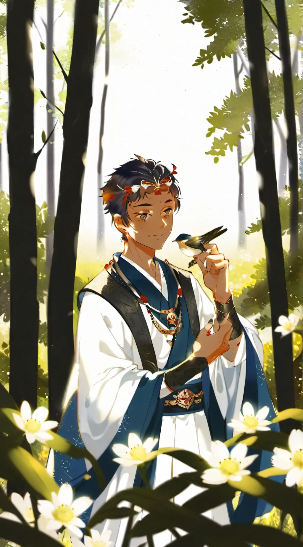 ai character: Lance background