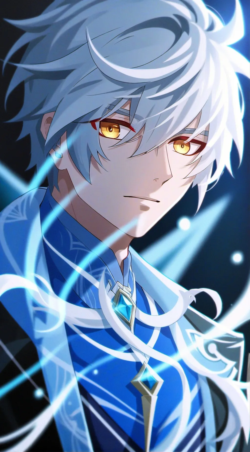 ai character: BakuKiri background
