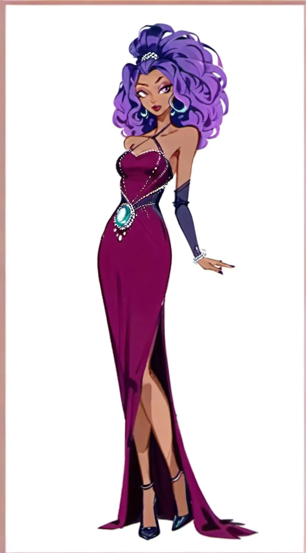 ai character: Stormy background