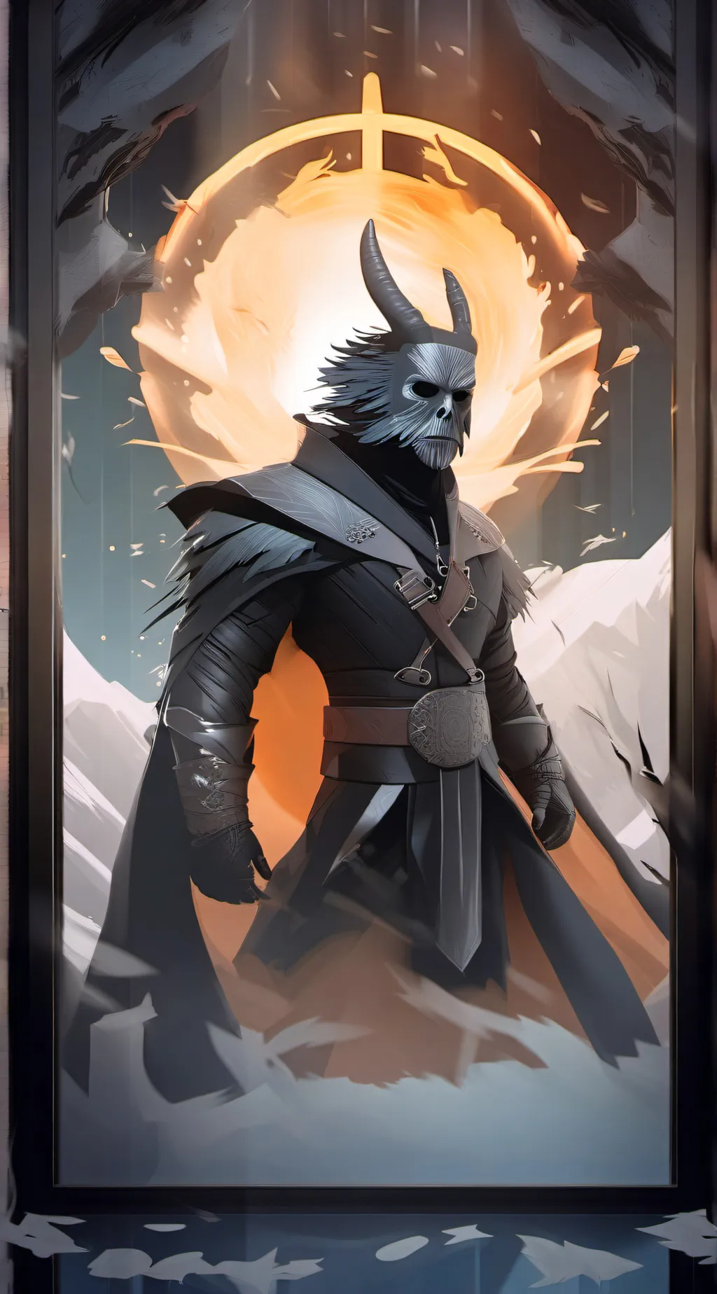 ai character: titan cameraman background
