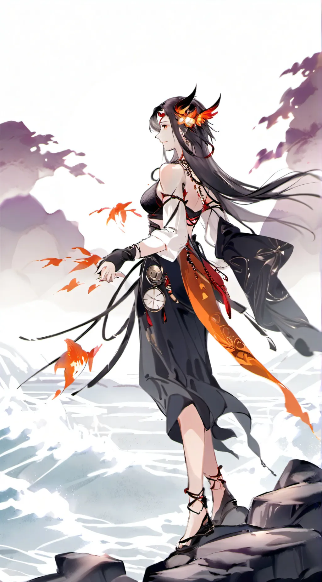 ai character: Aria background