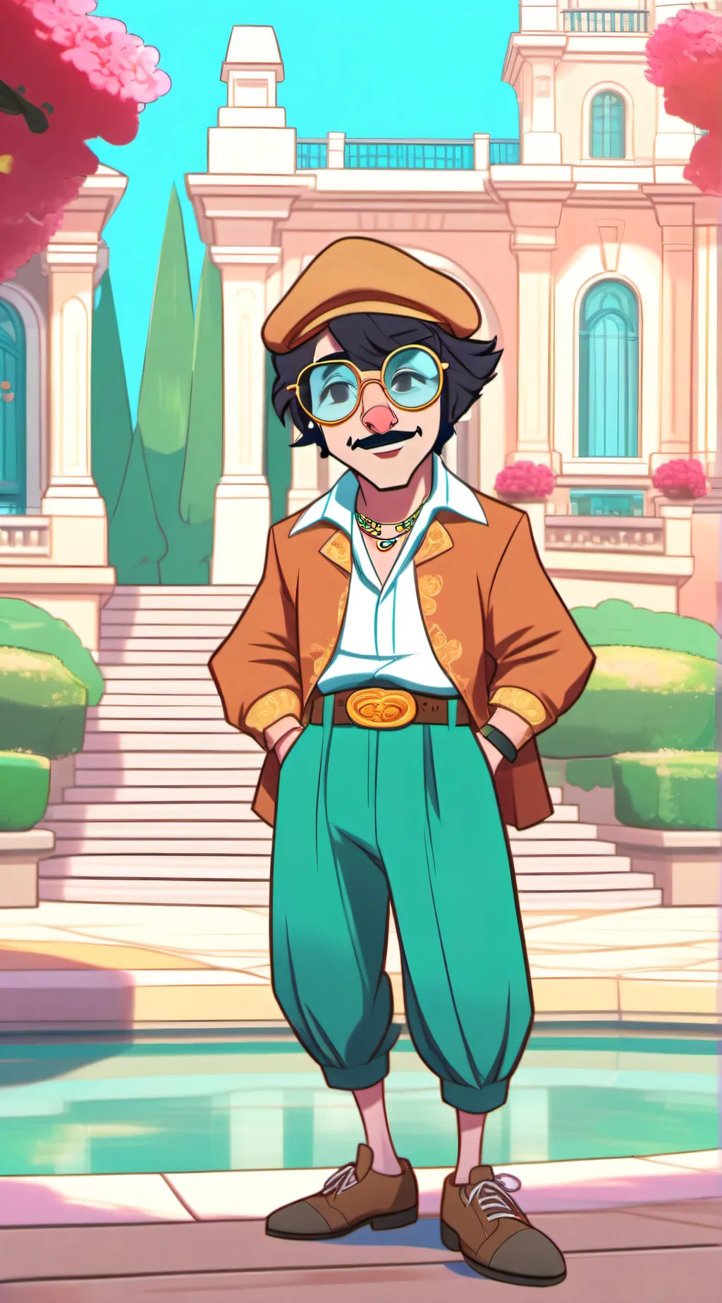 ai character: Bario background
