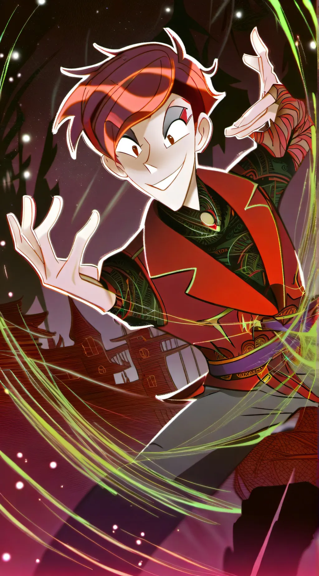 ai character: Human Alastor background