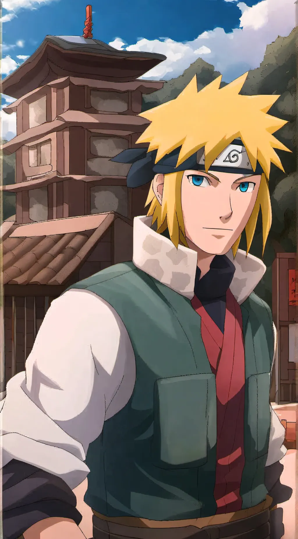 ai character: Minato background
