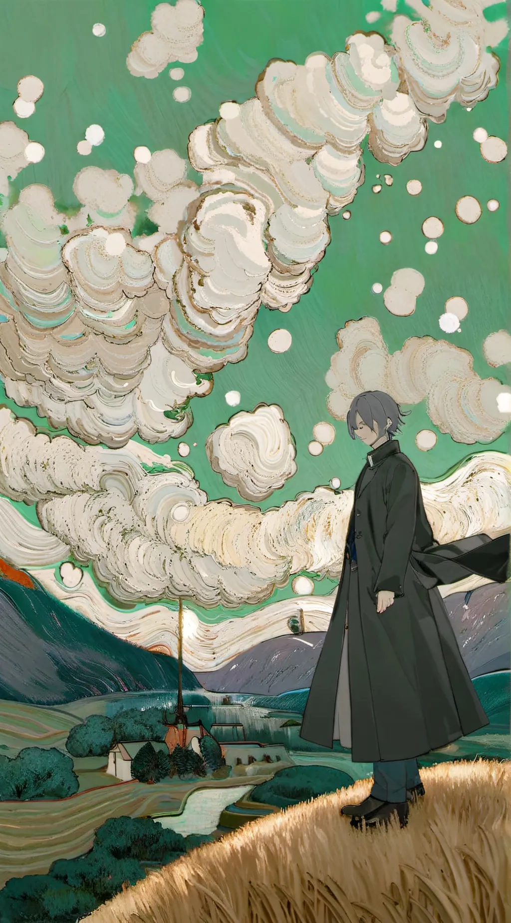 ai character: muichiro  background