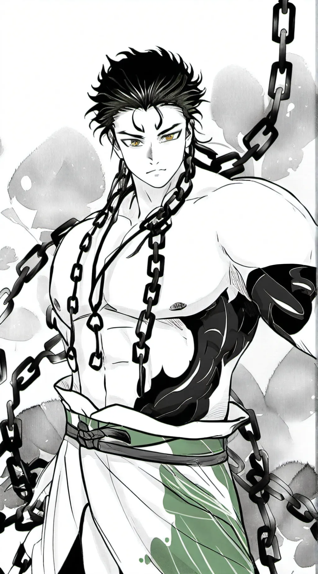 ai character: gyomei background
