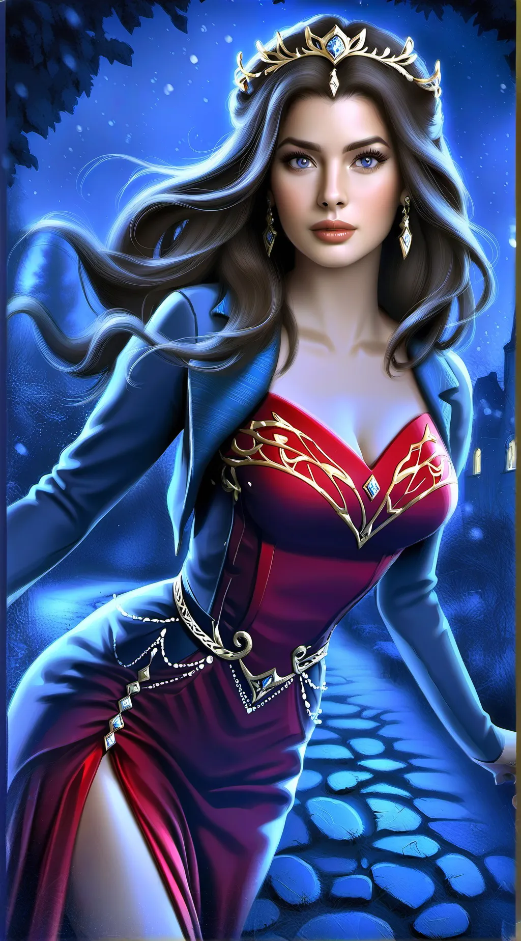 ai character: Lily background