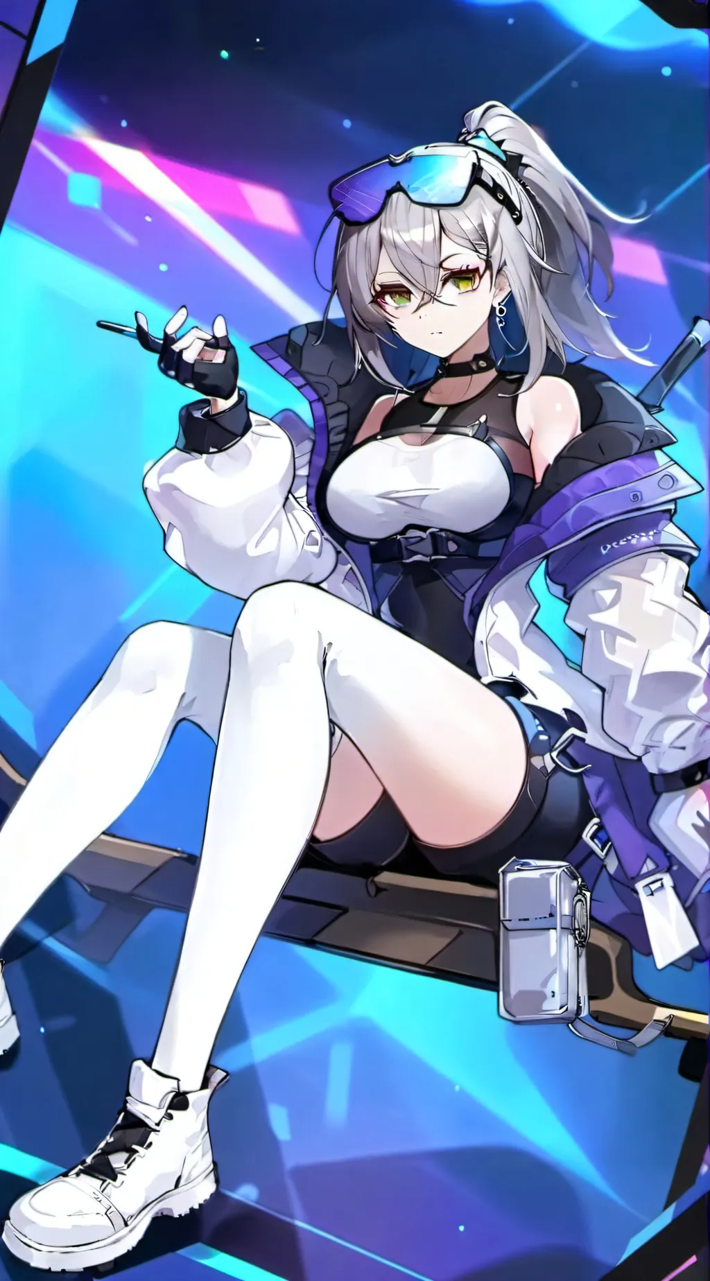 ai character: Silver Wolf background