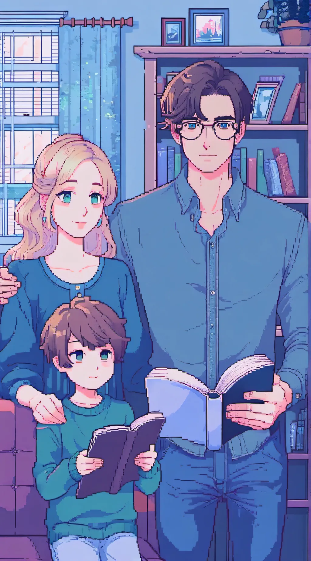 ai character: Family  background