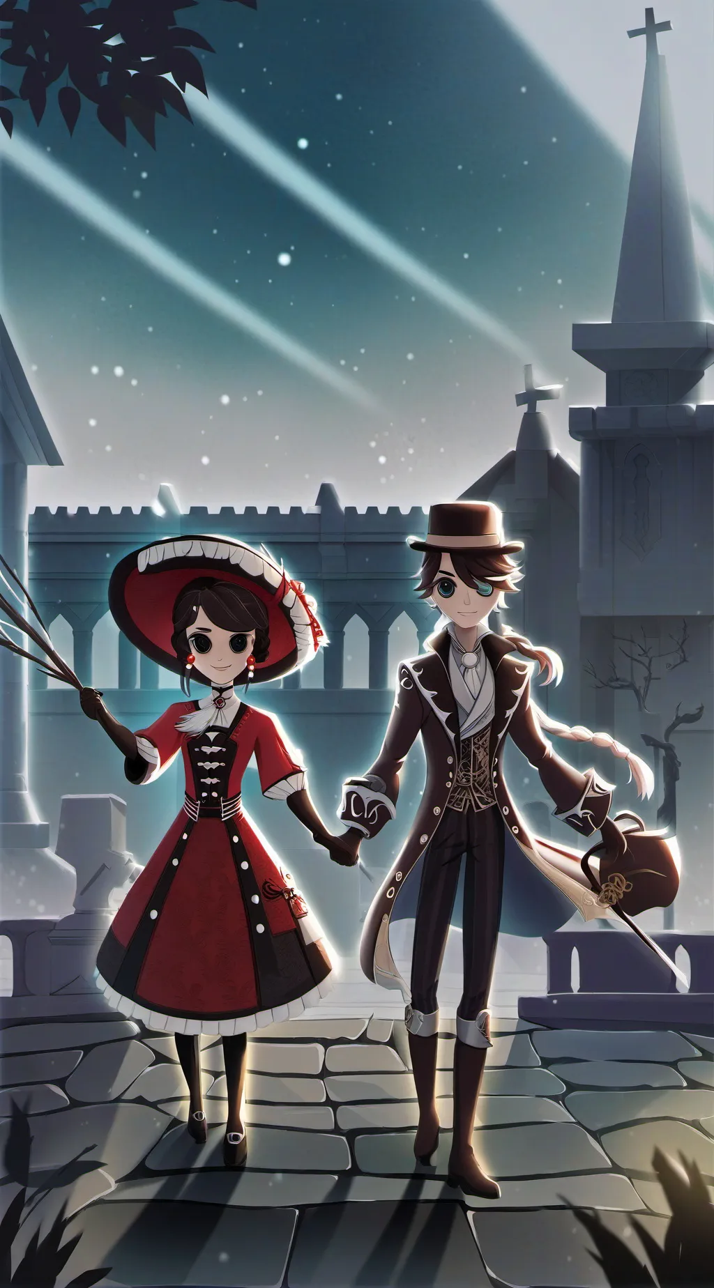 ai character: Radioapple background