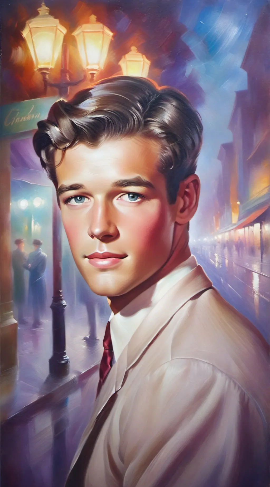 ai character: Thomas Corner background